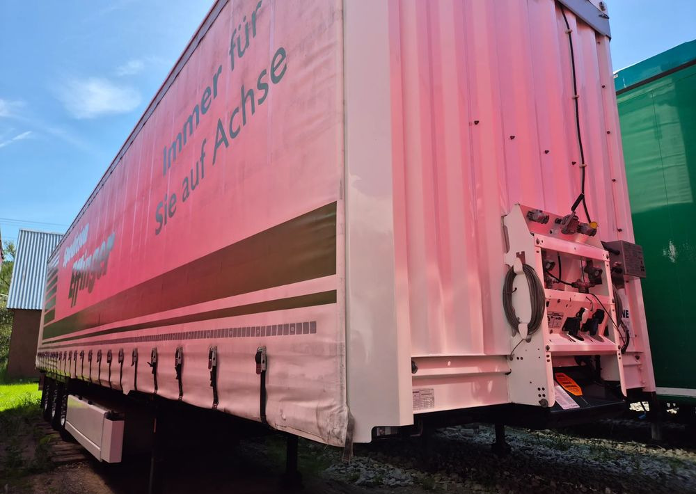 Krone BURTOWA BUDOWLANA VARIOS PÓŁMEGA 385/55 z Niemiec / ALUFELGI / stan bardzo dobry / PODNOSZONA OŚ I DACH / BPW firanka burto-firanka firana burtówka burto firanka - Druga mašina: slika 4 Krone BURTOWA BUDOWLANA VARIOS PÓŁMEGA 385/55 z Niemiec / ALUFELGI / stan bardzo dobry / PODNOSZONA OŚ I DACH / BPW firanka burto-firanka firana burtówka burto firanka - Druga mašina: slika 4