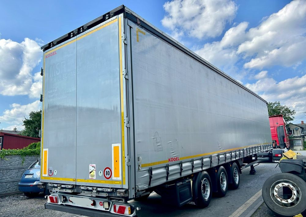 Kögel MEGA 2019 OPONY 80% SAF PODNOSZONA OŚ PODNOSZONY DACH / OD PIERWSZEGO WŁAŚCICIELA - Poluprikolica sa ceradom: slika 4 Kögel MEGA 2019 OPONY 80% SAF PODNOSZONA OŚ PODNOSZONY DACH / OD PIERWSZEGO WŁAŚCICIELA - Poluprikolica sa ceradom: slika 4