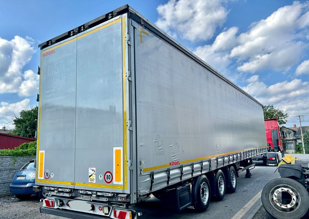 Kögel MEGA 2019 OPONY 80% SAF PODNOSZONA OŚ PODNOSZONY DACH / OD PIERWSZEGO WŁAŚCICIELA - Poluprikolica sa ceradom: slika 3 Kögel MEGA 2019 OPONY 80% SAF PODNOSZONA OŚ PODNOSZONY DACH / OD PIERWSZEGO WŁAŚCICIELA - Poluprikolica sa ceradom: slika 3