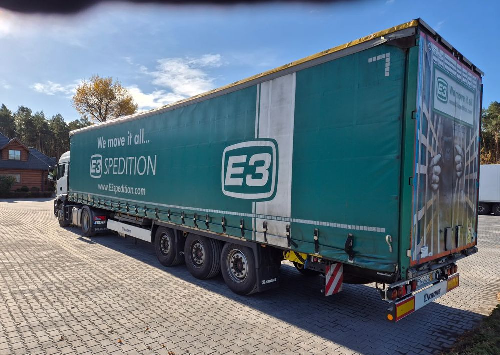 Krone BDE STANDARD PODNOSZONY DACH / z Niemiec PONADGABARYTY POSZERZANA OPONY 80% - Poluprikolica sa ceradom: slika 2 Krone BDE STANDARD PODNOSZONY DACH / z Niemiec PONADGABARYTY POSZERZANA OPONY 80% - Poluprikolica sa ceradom: slika 2