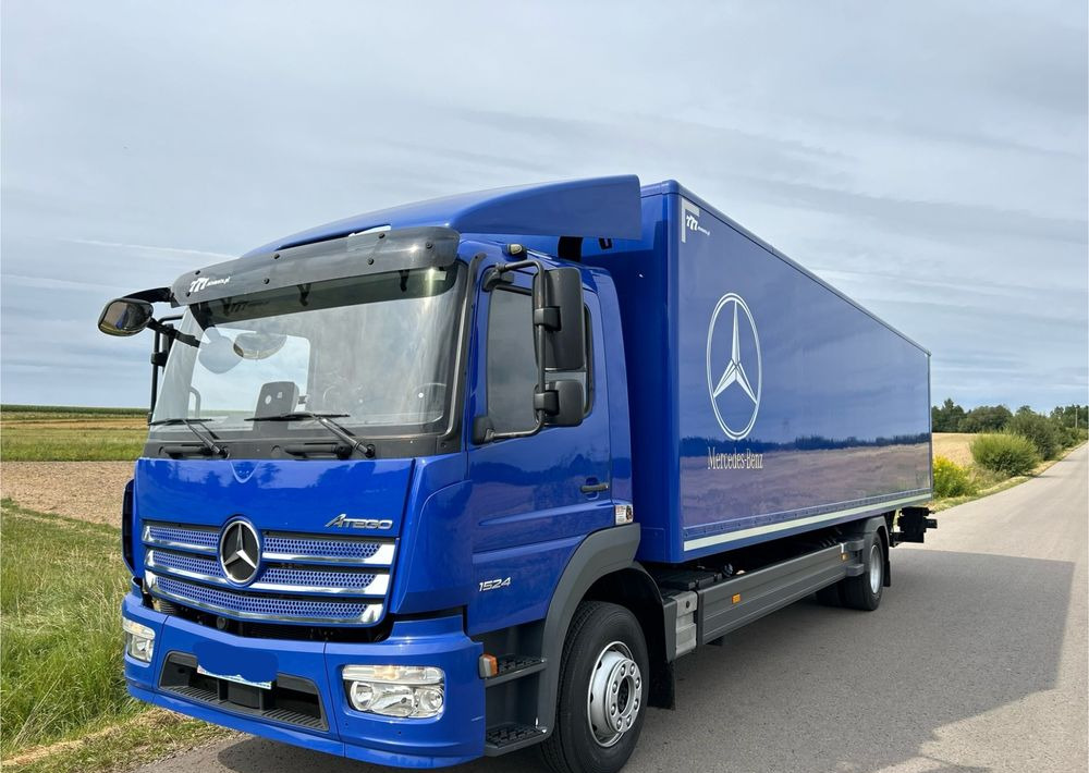 Mercedes-Benz Atego 1524 Z Niemiec 8.65m TOP 2018 Przód i tył na poduszkach 15t DMC / TOP STAN - Kamion sa zatvorenim sandukom: slika 2 Mercedes-Benz Atego 1524 Z Niemiec 8.65m TOP 2018 Przód i tył na poduszkach 15t DMC / TOP STAN - Kamion sa zatvorenim sandukom: slika 2
