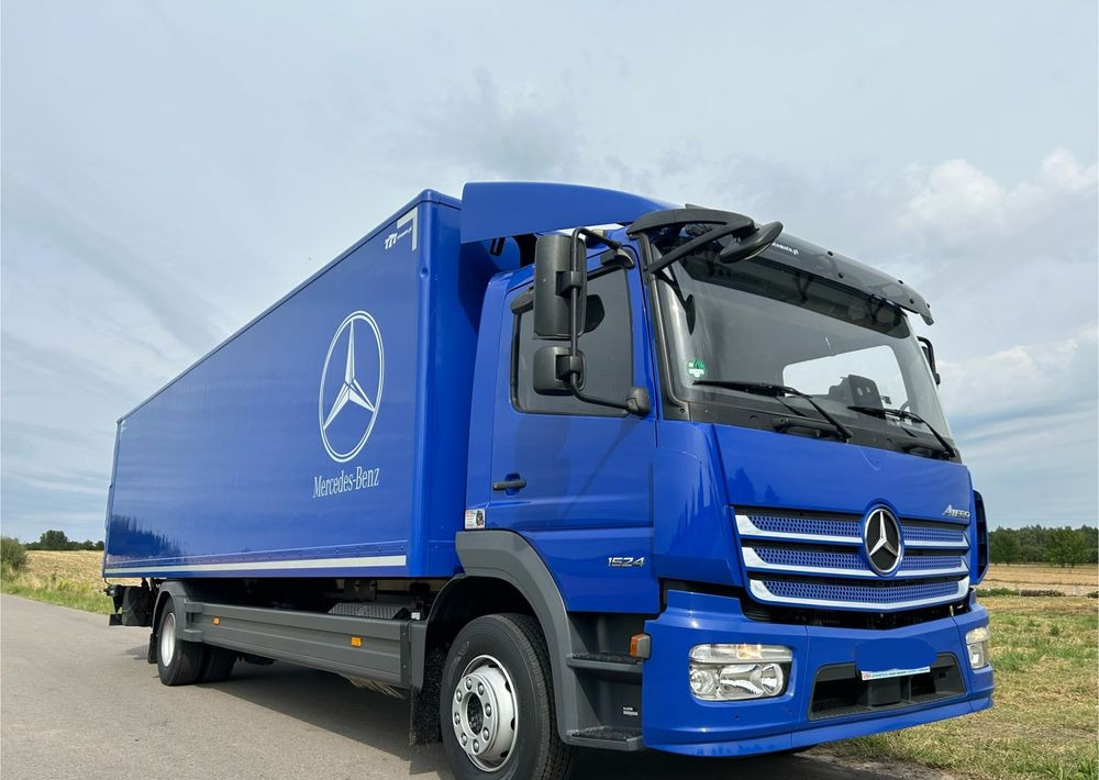 Mercedes-Benz Atego 1524 Z Niemiec 8.65m TOP 2018 Przód i tył na poduszkach 15t DMC / TOP STAN - Kamion sa zatvorenim sandukom: slika 1 Mercedes-Benz Atego 1524 Z Niemiec 8.65m TOP 2018 Przód i tył na poduszkach 15t DMC / TOP STAN - Kamion sa zatvorenim sandukom: slika 1
