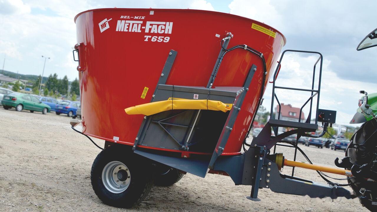 Metal-Fach T659 BELMIX "OPTIMAL" - Prikolica za mešanje stočne hrane: slika 1 Metal-Fach T659 BELMIX "OPTIMAL" - Prikolica za mešanje stočne hrane: slika 1