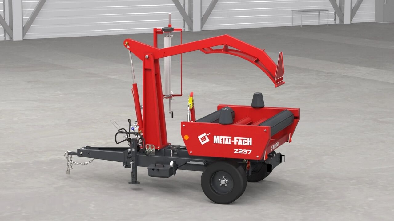 Metal-Fach Z237 Z - załadunek tylny, zawieszana - Omotač za bale: slika 2 Metal-Fach Z237 Z - załadunek tylny, zawieszana - Omotač za bale: slika 2
