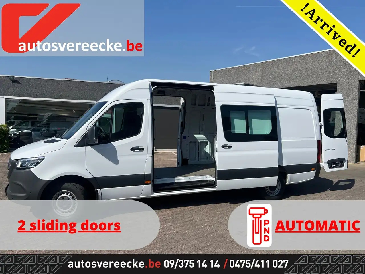 Mercedes-Benz Sprinter 317 L3H2 (37.000ex) 9G-TRONIC CAMERA PTS MBUX PANO - Furgon: slika 1 Mercedes-Benz Sprinter 317 L3H2 (37.000ex) 9G-TRONIC CAMERA PTS MBUX PANO - Furgon: slika 1