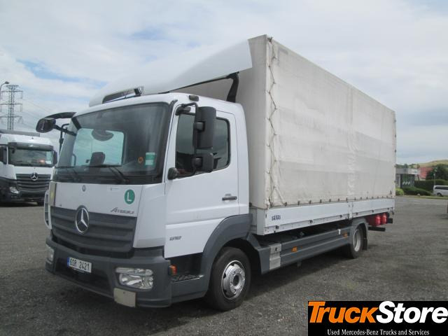 Mercedes-Benz Atego 818 L - Dostavno vozilo sa otvorenom sandukom: slika 1 Mercedes-Benz Atego 818 L - Dostavno vozilo sa otvorenom sandukom: slika 1