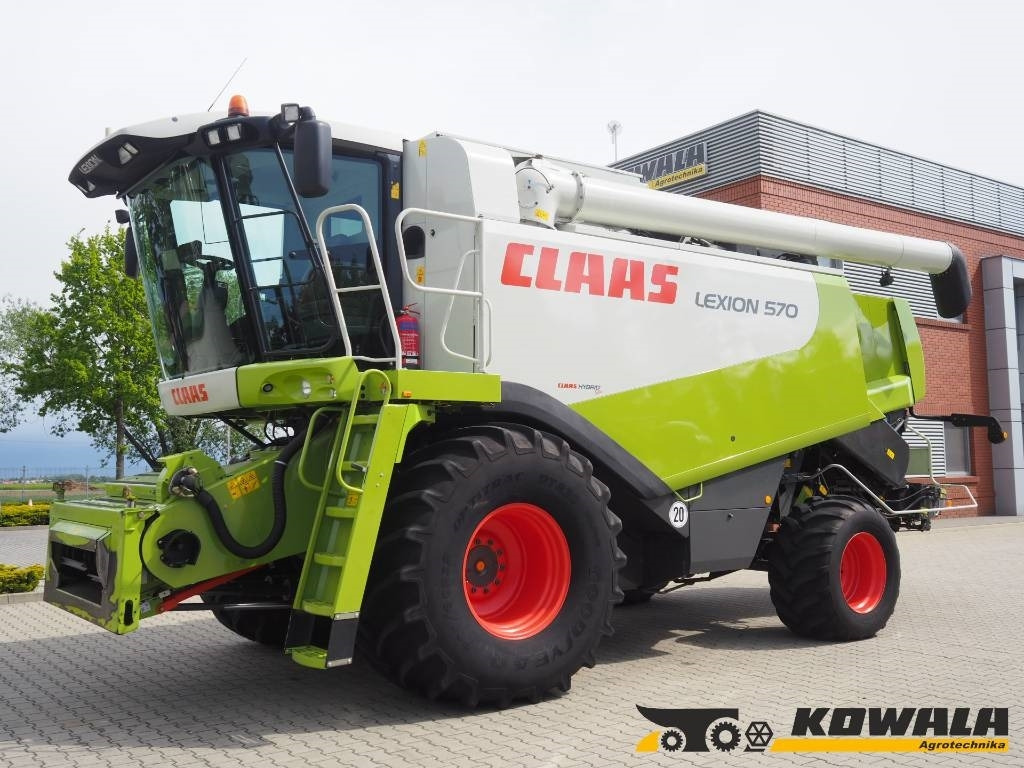 Claas Lexion 570 4WD + V750 - Kombinovani kombajn: slika 1 Claas Lexion 570 4WD + V750 - Kombinovani kombajn: slika 1