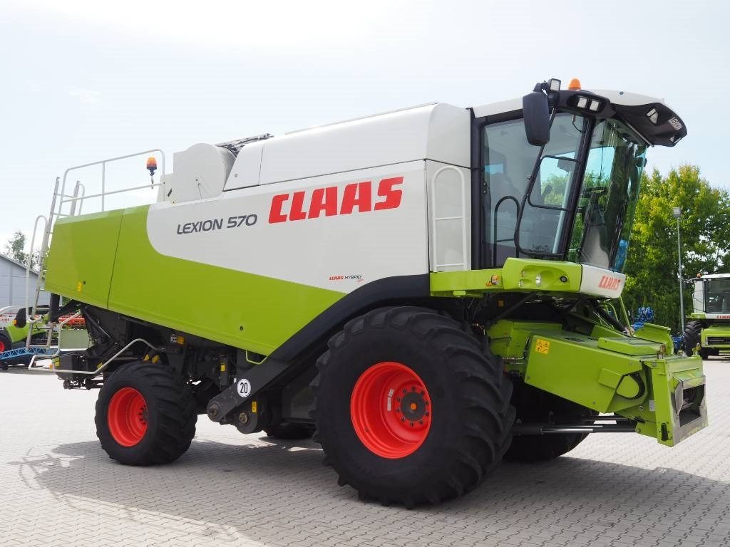 Claas Lexion 570 4WD + V750 - Kombinovani kombajn: slika 4 Claas Lexion 570 4WD + V750 - Kombinovani kombajn: slika 4