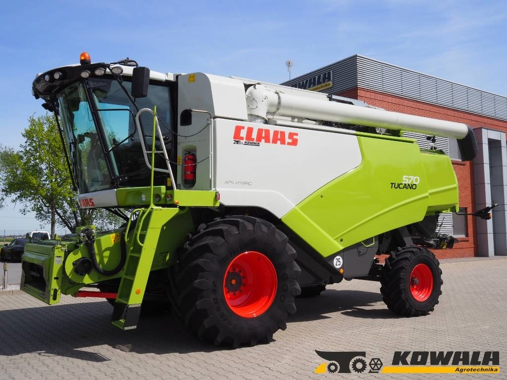 Claas Tucano 570 + V770 - Kombinovani kombajn: slika 1 Claas Tucano 570 + V770 - Kombinovani kombajn: slika 1