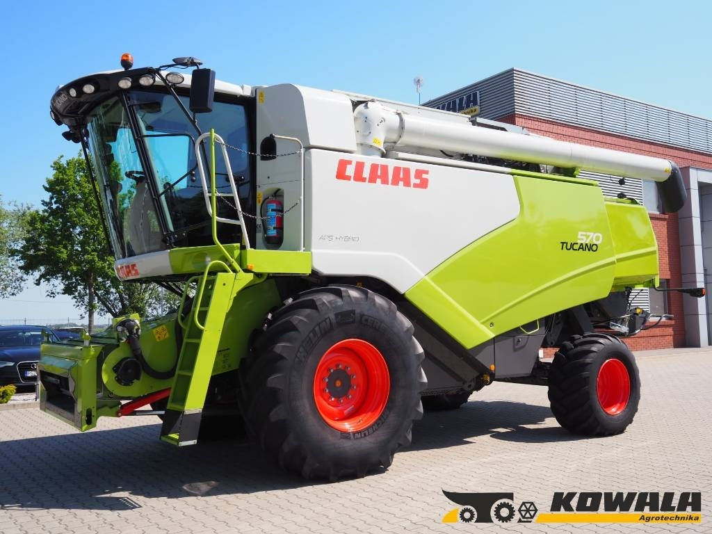 Claas Tucano 570 + V770 - Kombinovani kombajn: slika 1 Claas Tucano 570 + V770 - Kombinovani kombajn: slika 1