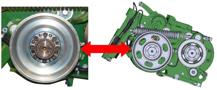 Krone Big X / V-BELT PULLEY - Menjač za Poljoprivredna mašina: slika 4 Krone Big X / V-BELT PULLEY - Menjač za Poljoprivredna mašina: slika 4