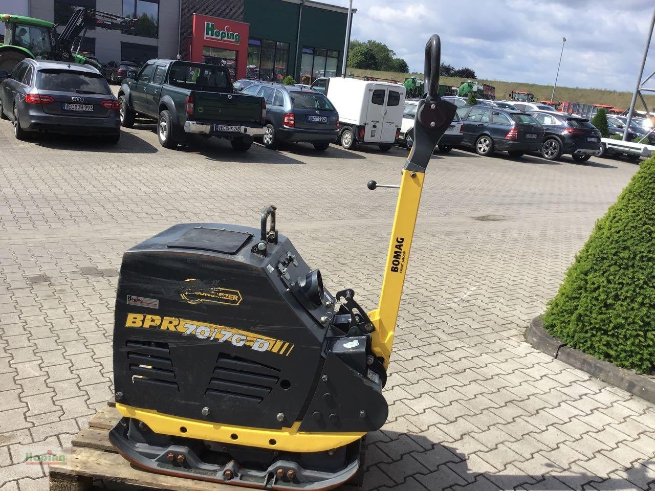 Bomag BPR 70/70 D/E - Vibraciona ploča: slika 4 Bomag BPR 70/70 D/E - Vibraciona ploča: slika 4