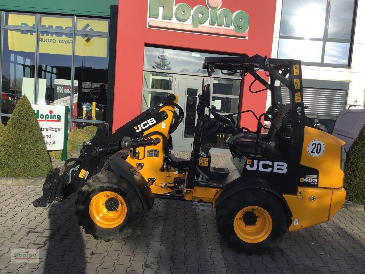 JCB 403 (Klappdach/Plus) - Zglobni utovarivač: slika 1 JCB 403 (Klappdach/Plus) - Zglobni utovarivač: slika 1