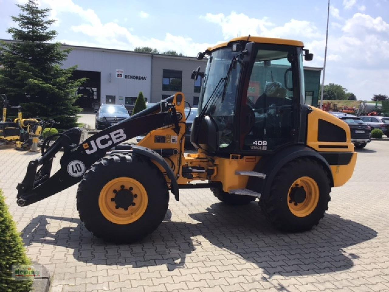 JCB 409 (40 km/h) - Utovarivač točkaš: slika 4 JCB 409 (40 km/h) - Utovarivač točkaš: slika 4