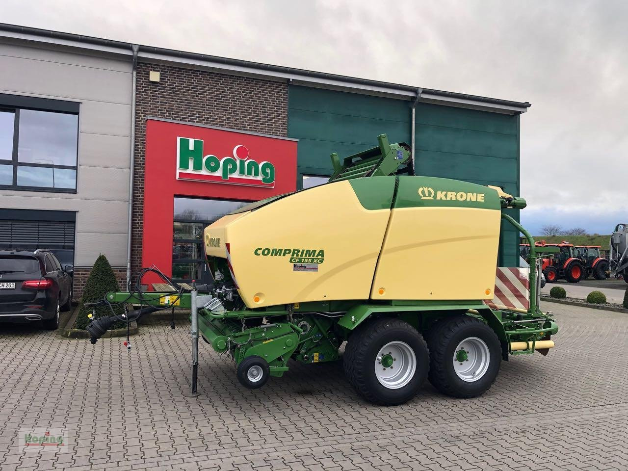 Krone Comprima CF 155 XC - Balirka za okrugle bale: slika 1 Krone Comprima CF 155 XC - Balirka za okrugle bale: slika 1