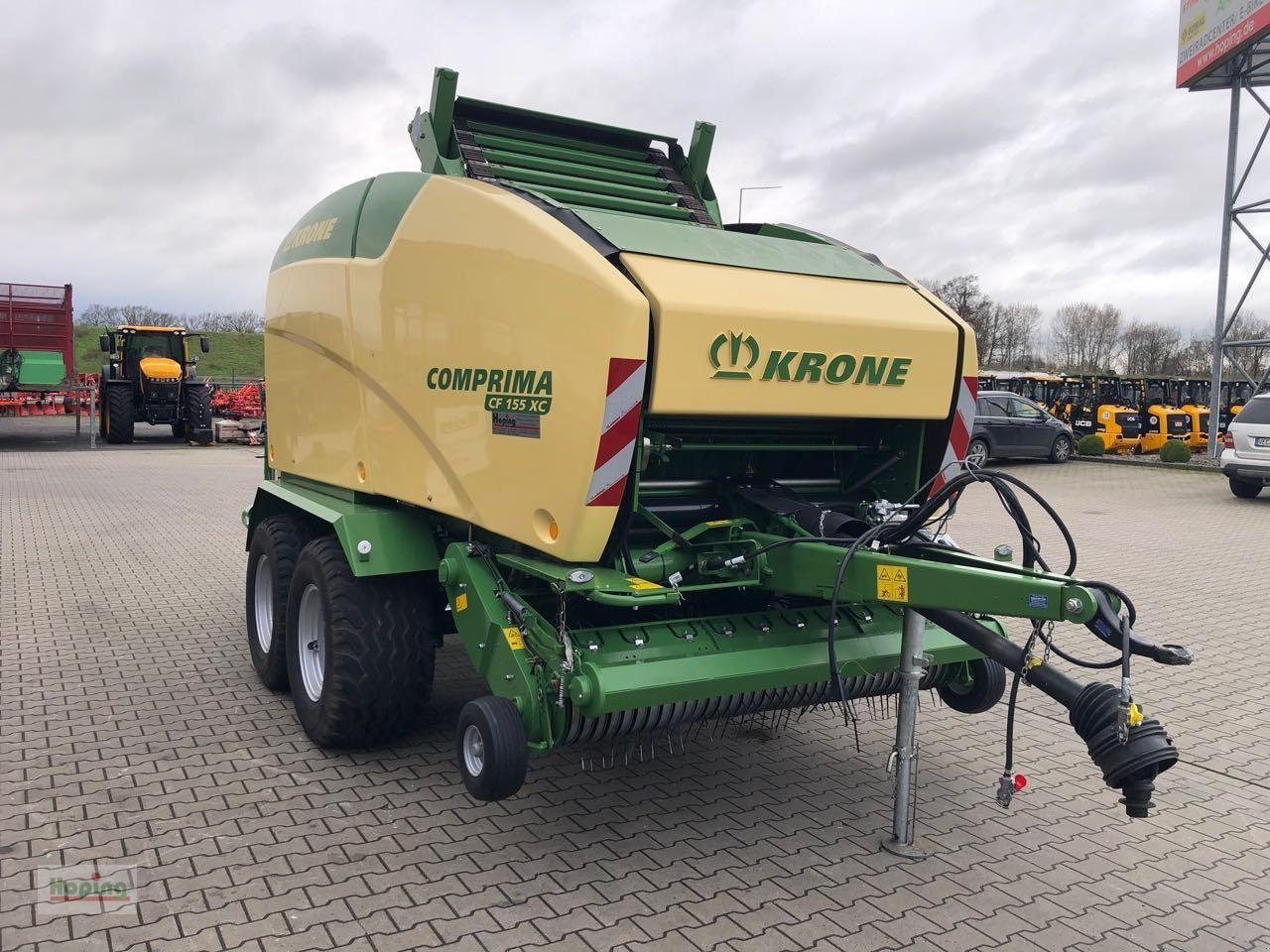 Krone Comprima CF 155 XC - Balirka za okrugle bale: slika 3 Krone Comprima CF 155 XC - Balirka za okrugle bale: slika 3