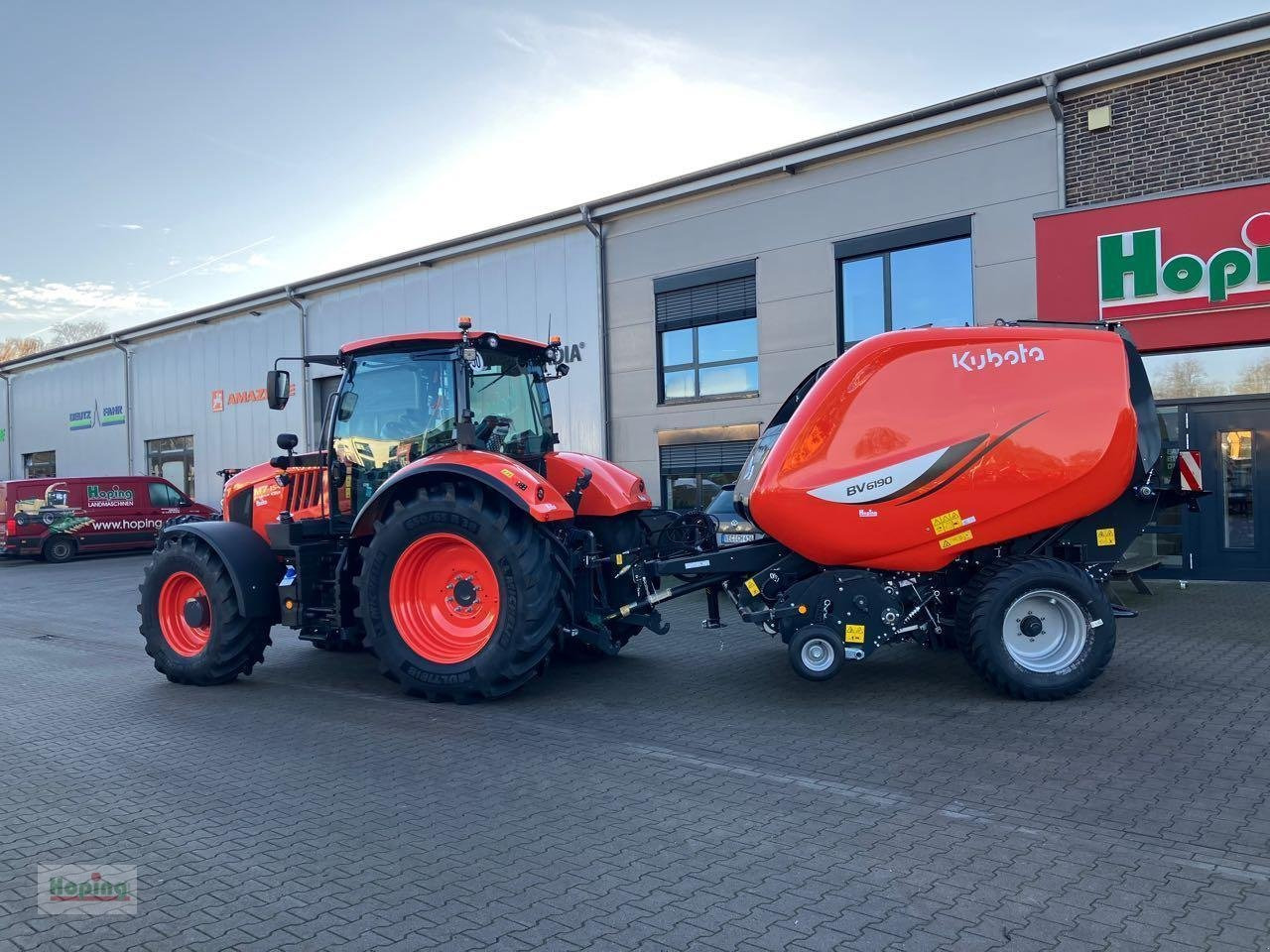 Kubota BV6190 CF 15 N - Balirka za okrugle bale: slika 3 Kubota BV6190 CF 15 N - Balirka za okrugle bale: slika 3