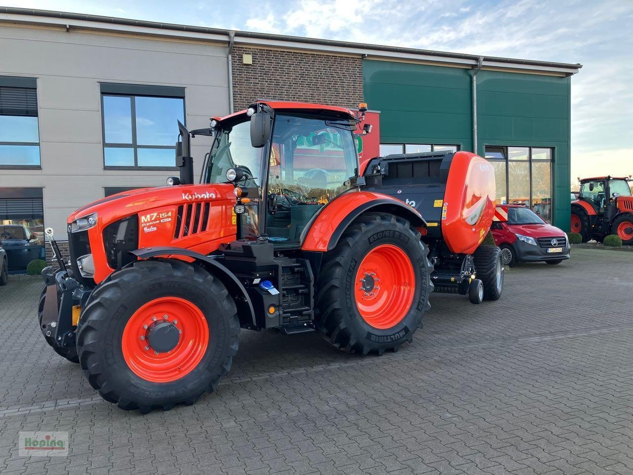 Kubota BV6190 CF 15 N - Balirka za okrugle bale: slika 2 Kubota BV6190 CF 15 N - Balirka za okrugle bale: slika 2