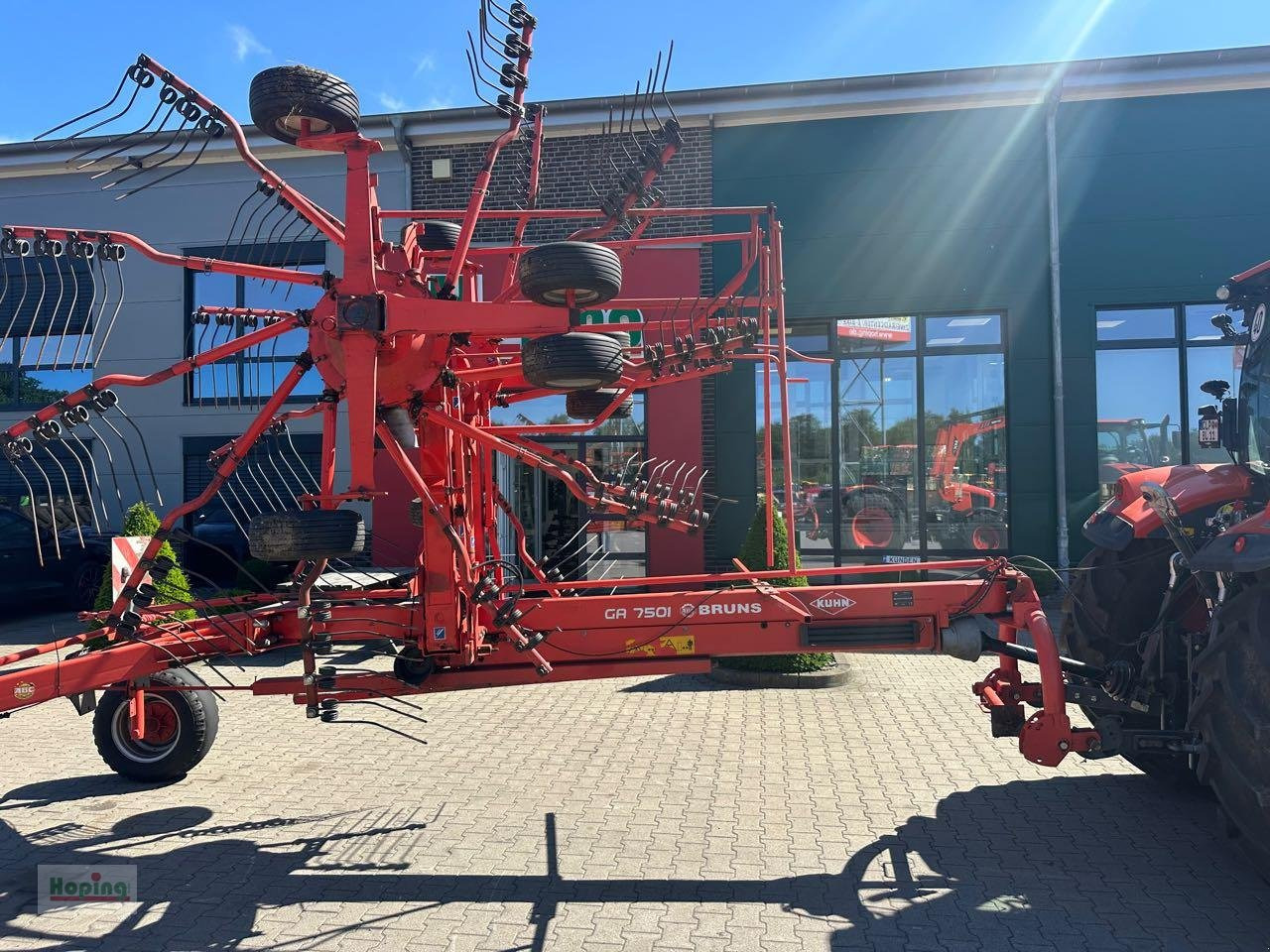 Kuhn GA 7501 - Prevrtač/ Grabuljač: slika 2 Kuhn GA 7501 - Prevrtač/ Grabuljač: slika 2