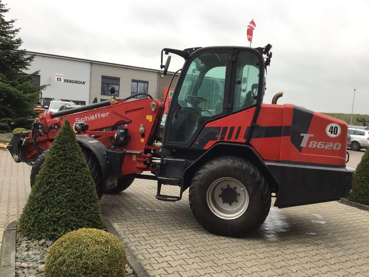 Schäffer 8620T - Teleskopski utovarivač na točkovima: slika 4 Schäffer 8620T - Teleskopski utovarivač na točkovima: slika 4