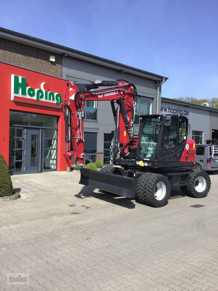 Yanmar B110W - Bager točkaš: slika 1 Yanmar B110W - Bager točkaš: slika 1