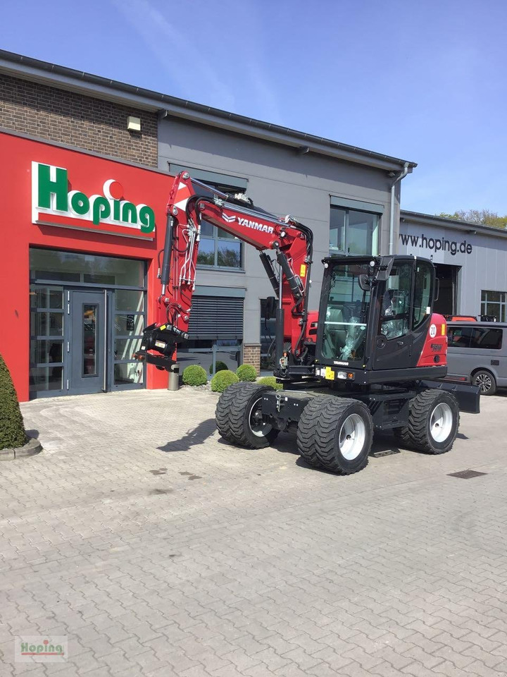 Yanmar B75W - Bager točkaš: slika 1 Yanmar B75W - Bager točkaš: slika 1