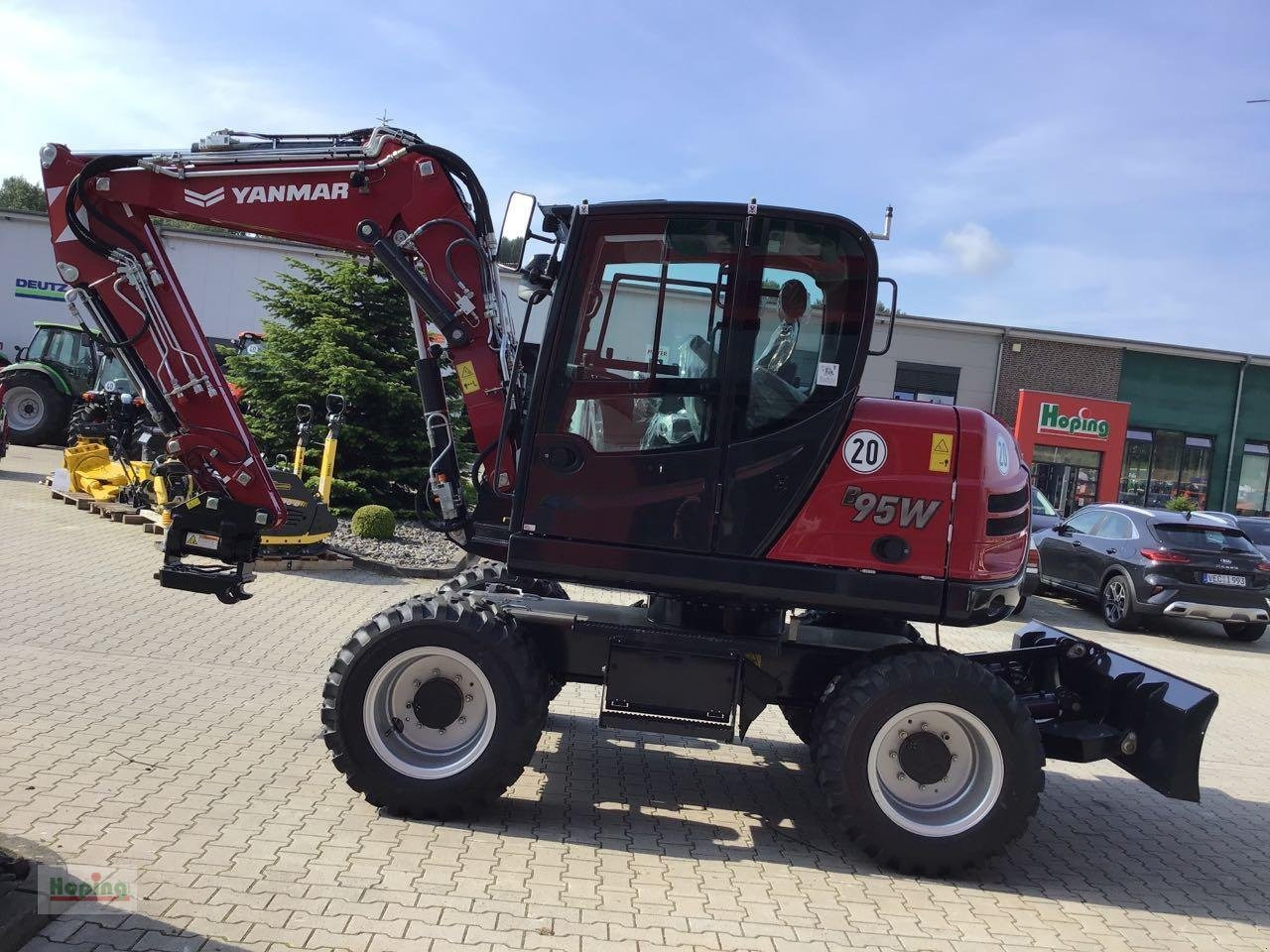 Yanmar B95W/5 - Mini bager: slika 5 Yanmar B95W/5 - Mini bager: slika 5