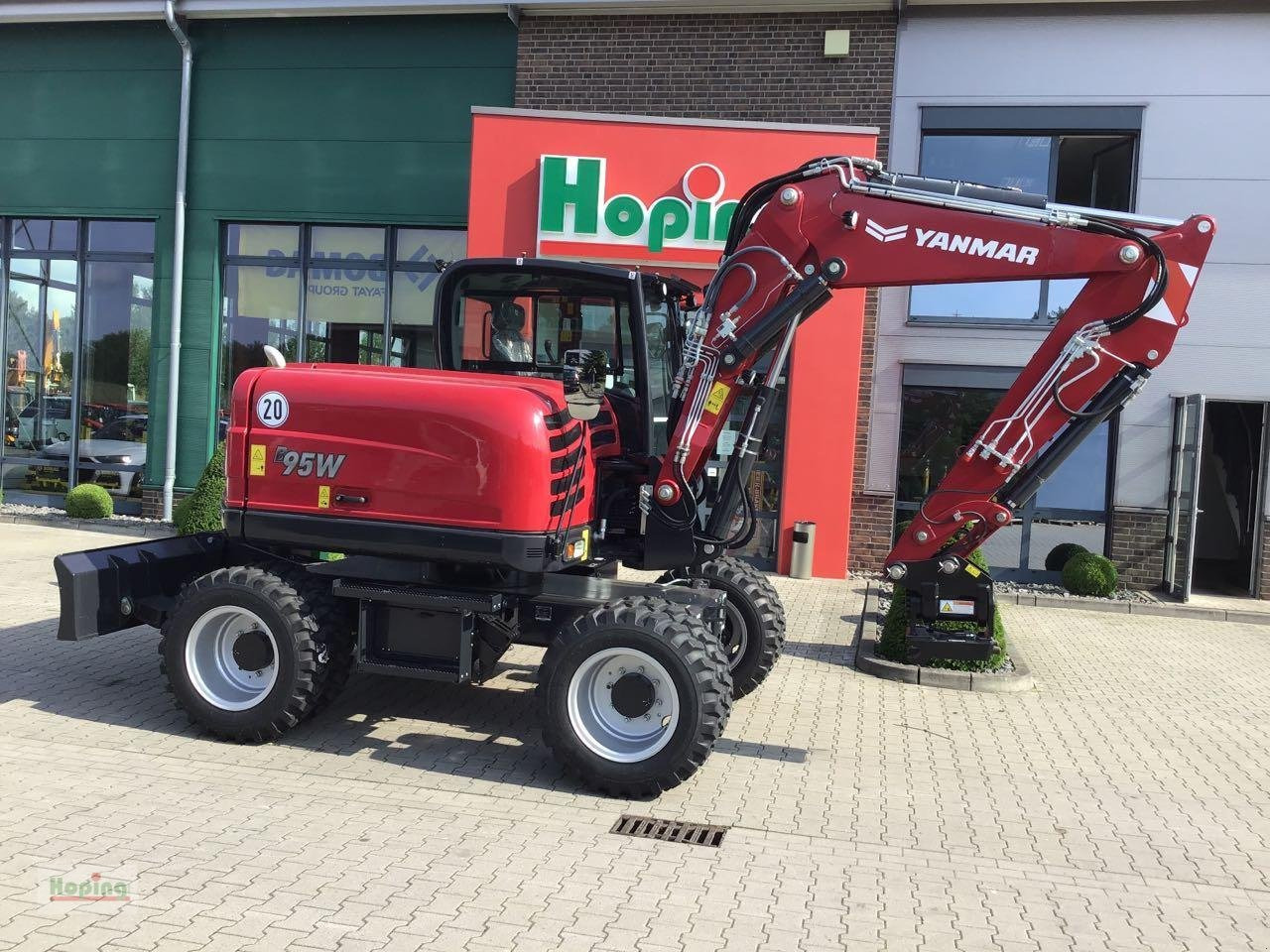 Yanmar B95W/5 - Mini bager: slika 1 Yanmar B95W/5 - Mini bager: slika 1