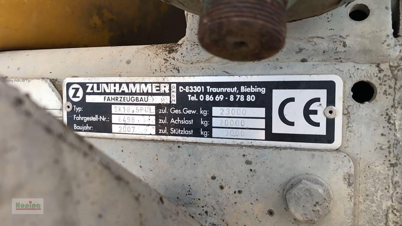 Cisterna za osoku Zunhammer Pumptankwagen: slika 6