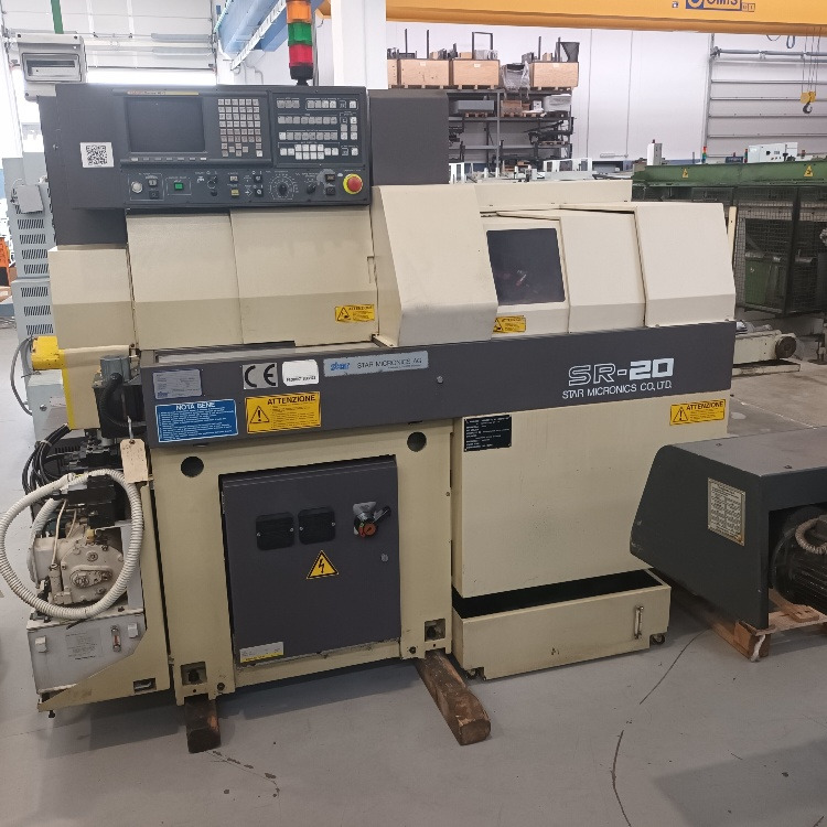 Tornio a fantina mobile a 5 assi Cnc Star SR-20 - Strug za metal: slika 1 Tornio a fantina mobile a 5 assi Cnc Star SR-20 - Strug za metal: slika 1
