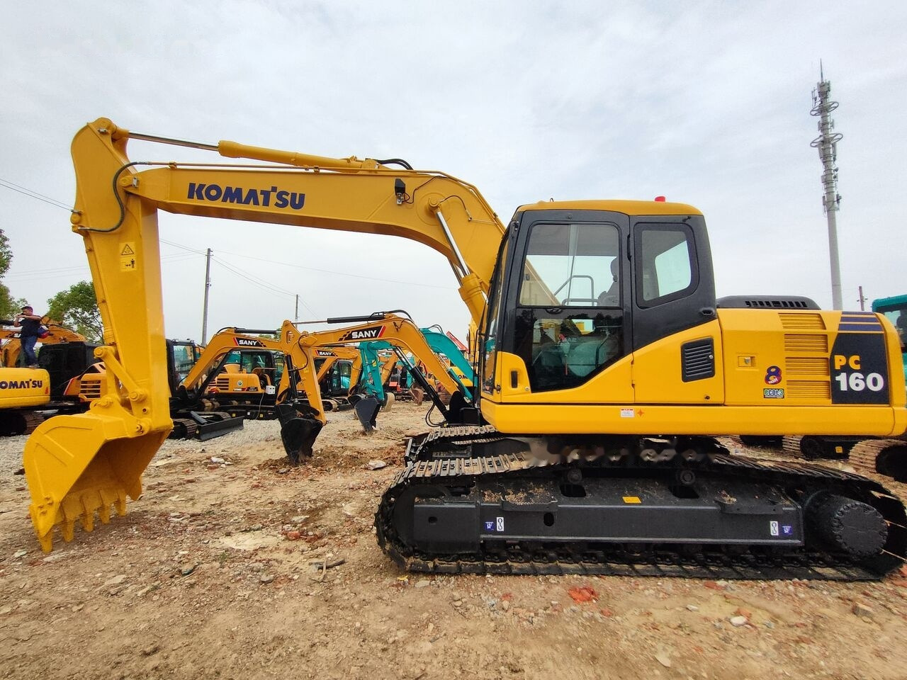 Komatsu PC160LC-7 - Bager guseničar: slika 1 Komatsu PC160LC-7 - Bager guseničar: slika 1