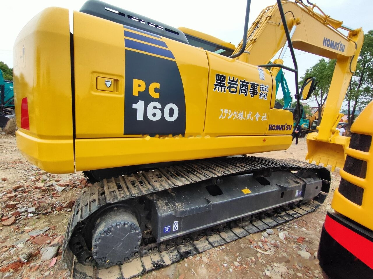 Komatsu PC160LC-7 - Bager guseničar: slika 3 Komatsu PC160LC-7 - Bager guseničar: slika 3
