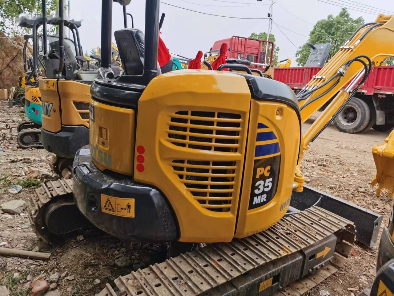 Komatsu PC35MR - Mini bager: slika 1 Komatsu PC35MR - Mini bager: slika 1