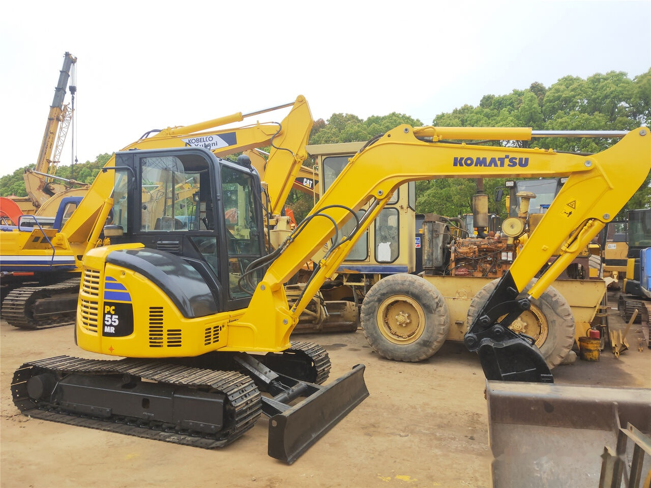 Mini bager Komatsu PC55: slika 9