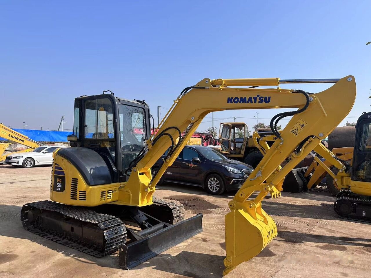 Komatsu PC55MR - Mini bager: slika 3 Komatsu PC55MR - Mini bager: slika 3