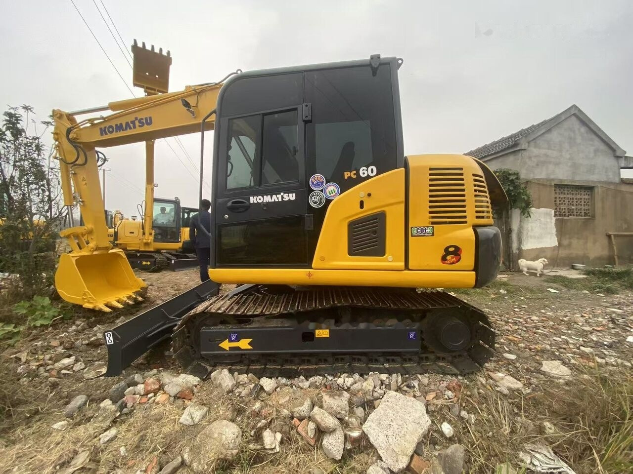 Komatsu PC60-8 - Mini bager: slika 1 Komatsu PC60-8 - Mini bager: slika 1