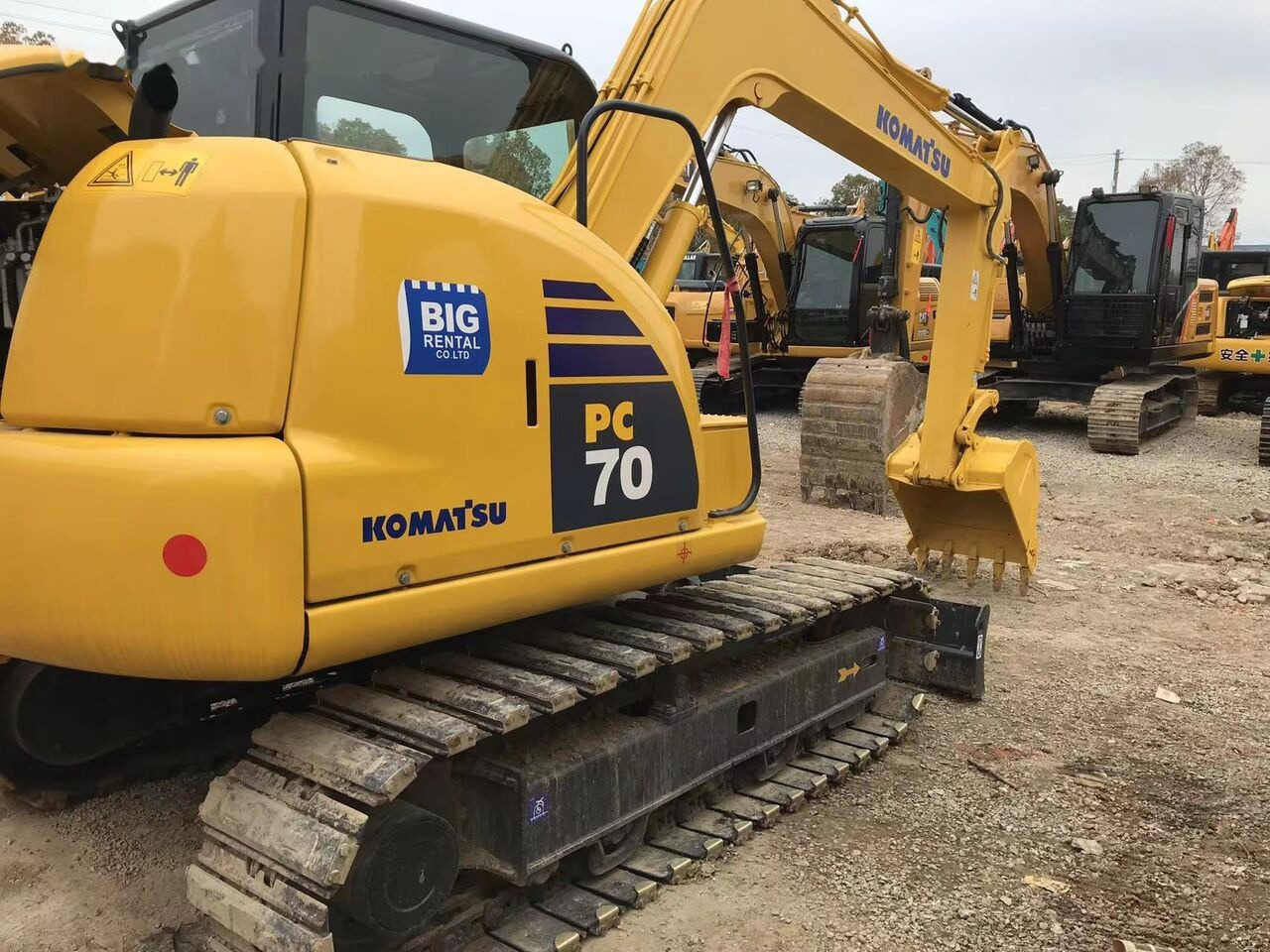 Komatsu PC70-8 - Bager guseničar: slika 5 Komatsu PC70-8 - Bager guseničar: slika 5
