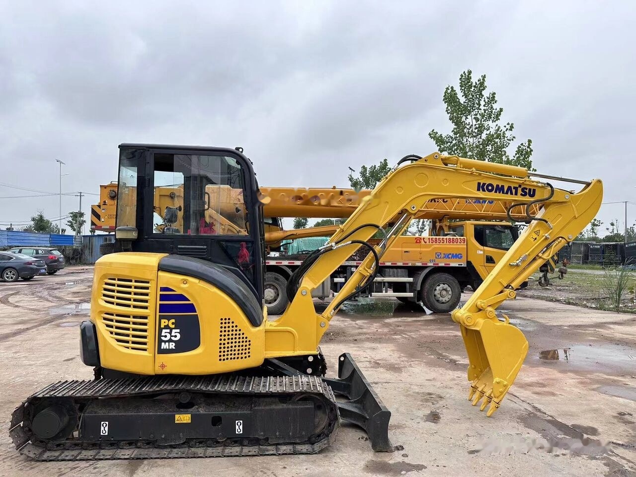 Komatsu pc55mr - Mini bager: slika 3 Komatsu pc55mr - Mini bager: slika 3