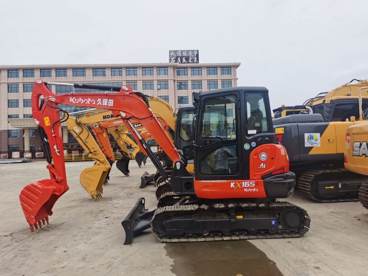 Kubota KX165 - Mini bager: slika 1 Kubota KX165 - Mini bager: slika 1