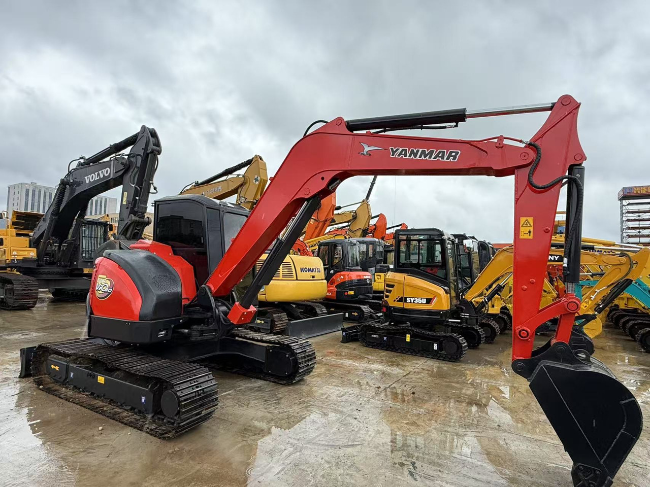 Yanmar Vio80 - Mini bager: slika 2 Yanmar Vio80 - Mini bager: slika 2