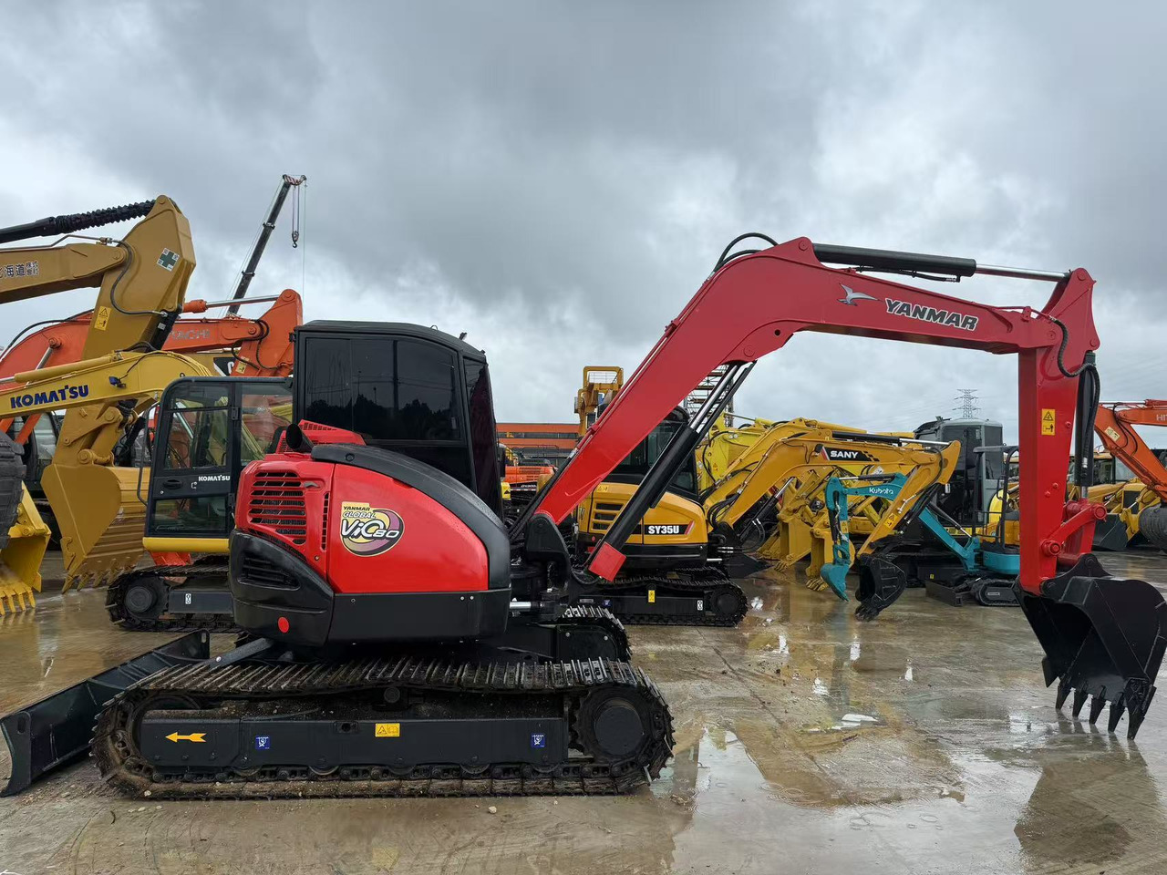 Yanmar Vio80 - Mini bager: slika 4 Yanmar Vio80 - Mini bager: slika 4