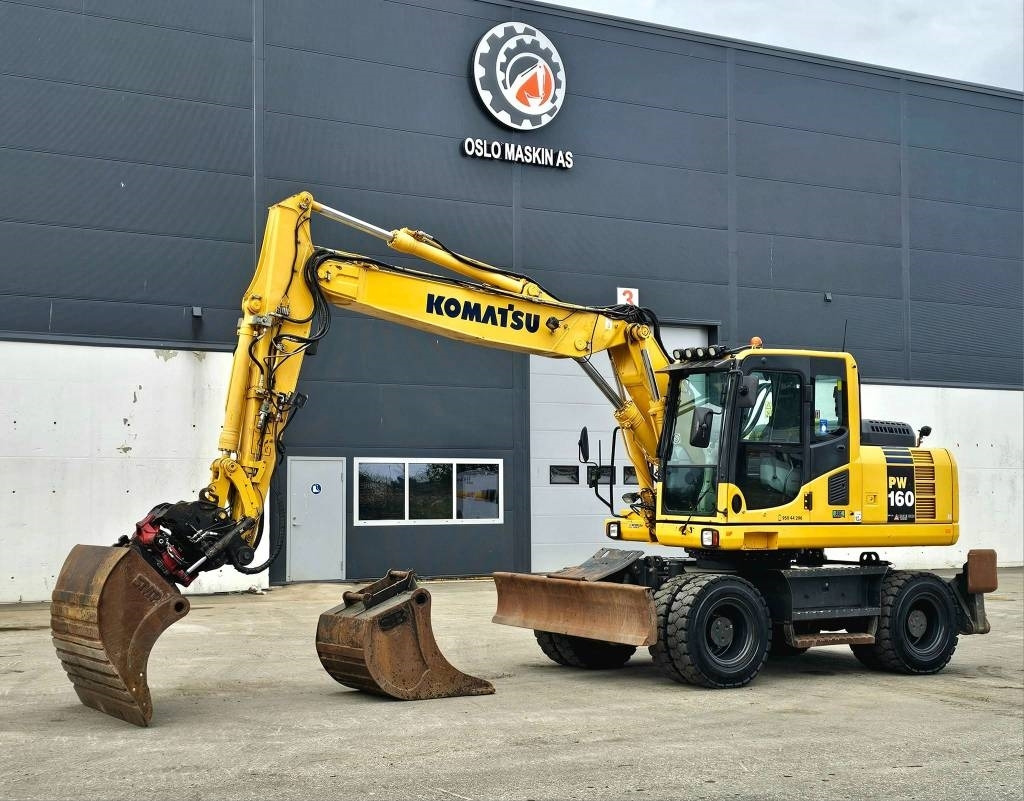 Komatsu pw 160 -8 - Bager točkaš: slika 1 Komatsu pw 160 -8 - Bager točkaš: slika 1