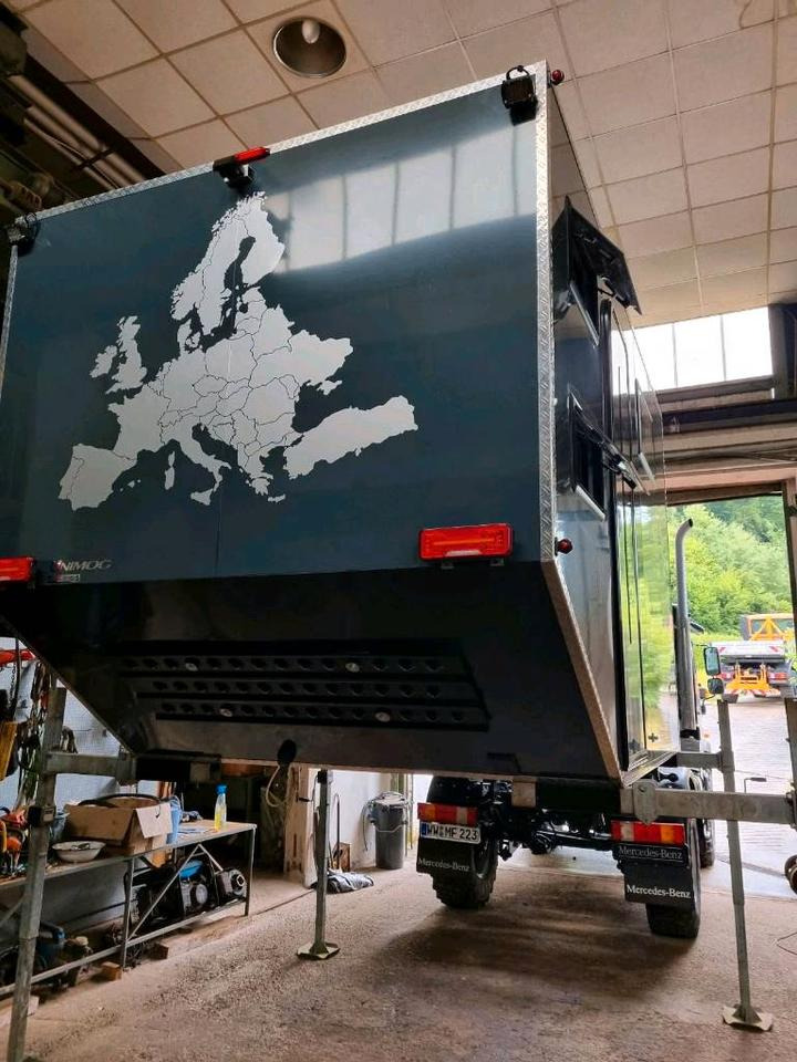 Wohnkabine Wohnaufbau für Unimog 405 U400 400 500 300 290 Expeditionfahrzeug Wohnmobil Wohnwagen Kofferaufbau - Kamper: slika 2 Wohnkabine Wohnaufbau für Unimog 405 U400 400 500 300 290 Expeditionfahrzeug Wohnmobil Wohnwagen Kofferaufbau - Kamper: slika 2