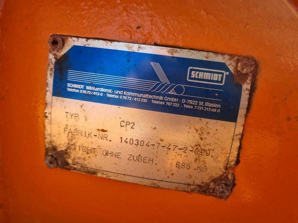 Schmidt CP2 Schneepflug Schneeschild Winterdienst Unimog - Raonik za sneg: slika 3 Schmidt CP2 Schneepflug Schneeschild Winterdienst Unimog - Raonik za sneg: slika 3