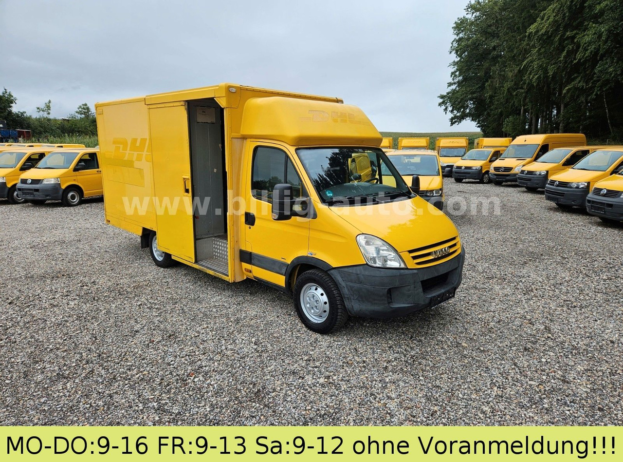 Iveco Daily 1.Hd Koffer Regale Integralkoffer DHL POST - Dostavno vozilo sa zatvorenim sandukom: slika 1 Iveco Daily 1.Hd Koffer Regale Integralkoffer DHL POST - Dostavno vozilo sa zatvorenim sandukom: slika 1