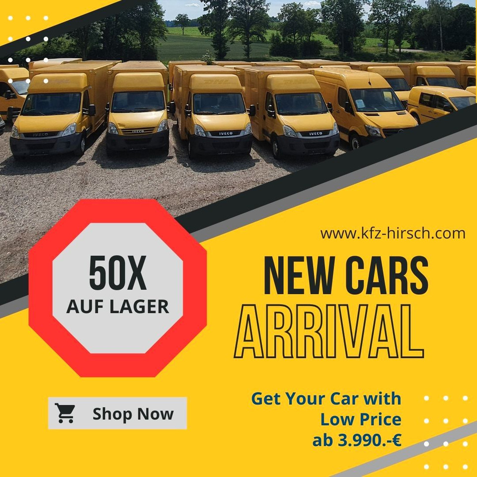 Iveco Daily Koffer Kasten Automatik Luftfederung - Dostavno vozilo sa zatvorenim sandukom: slika 1 Iveco Daily Koffer Kasten Automatik Luftfederung - Dostavno vozilo sa zatvorenim sandukom: slika 1