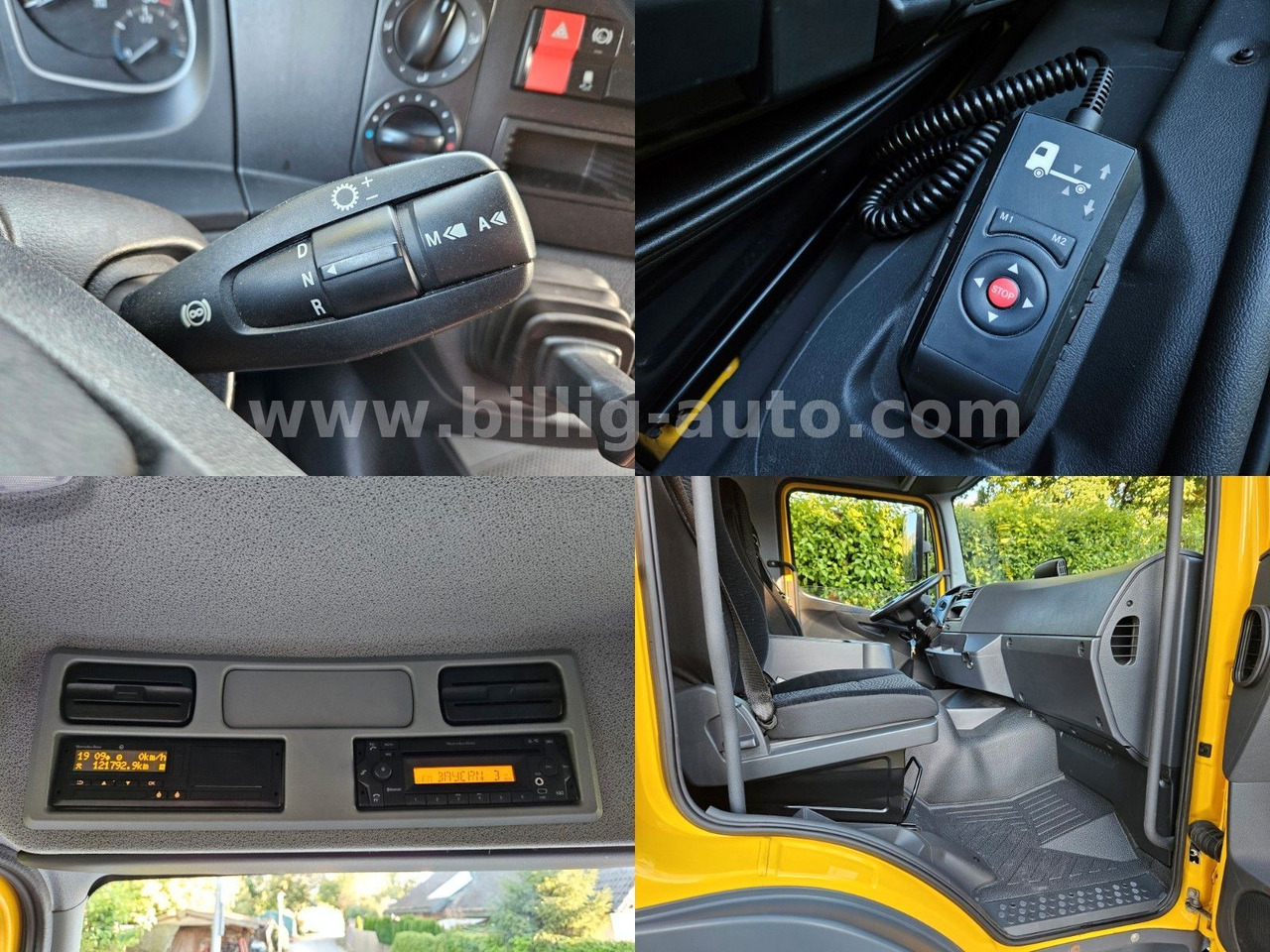 Kamion sa zatvorenim sandukom Mercedes-Benz Atego 1327 L * BREMS/SPUR-ASS*DIFF.*LBW*AHK*7.2m: slika 13