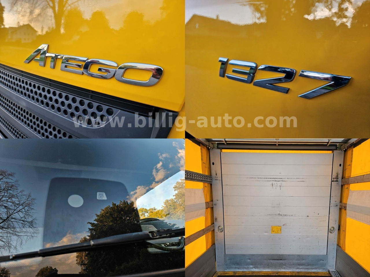 Kamion sa zatvorenim sandukom Mercedes-Benz Atego 1327 L * BREMS/SPUR-ASS*DIFF.*LBW*AHK*7.2m: slika 18