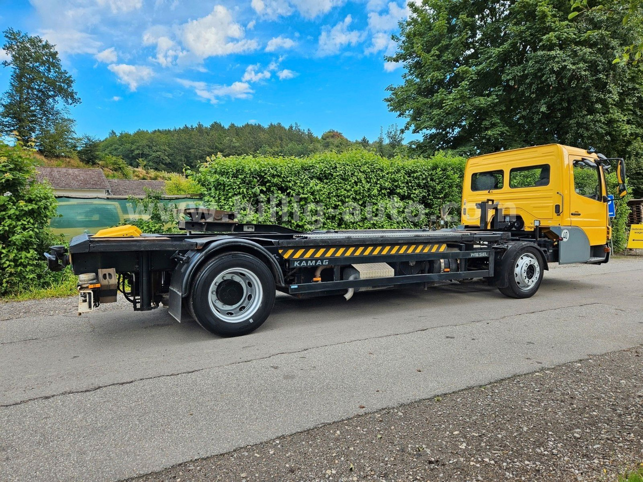 Mercedes-Benz Kamag * WBH 25 * Wiesel * Umsetzer * Sattelkupp. - Kamion za prevoz kontejnera/ Kamion sa promenjivim sandukom: slika 4 Mercedes-Benz Kamag * WBH 25 * Wiesel * Umsetzer * Sattelkupp. - Kamion za prevoz kontejnera/ Kamion sa promenjivim sandukom: slika 4