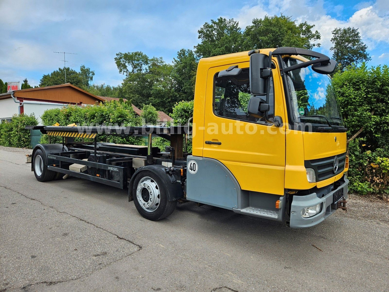 Mercedes-Benz Kamag * WBH 25 * Wiesel * Umsetzer * Sattelkupp. - Kamion za prevoz kontejnera/ Kamion sa promenjivim sandukom: slika 2 Mercedes-Benz Kamag * WBH 25 * Wiesel * Umsetzer * Sattelkupp. - Kamion za prevoz kontejnera/ Kamion sa promenjivim sandukom: slika 2